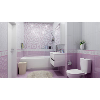 Плитка Бордюр Бухара золото бежевый 10х25