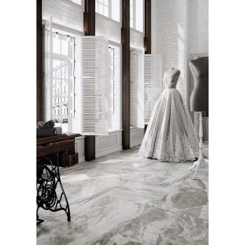 Ступени DL503120R/GCF Альбино серый 33*119.5