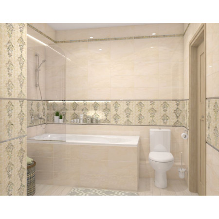 Керамогранит Frame белый 40х40