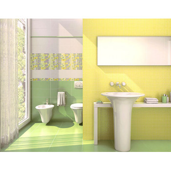 Плитка 70 карандаш белый матовый 25*2