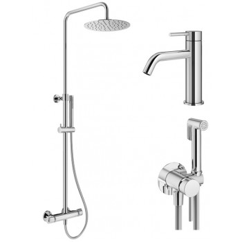 Комплект для душа Plumberia Selection IXO KITZXO6302CR53