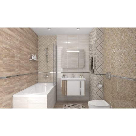 Плитка Arte Декор тёмно-серый 08-04-06-1369 20х40