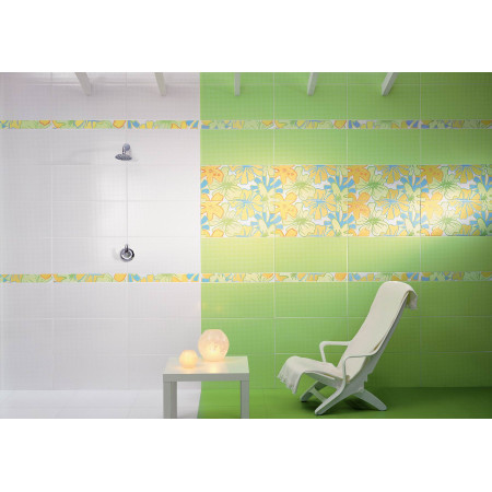 Плитка B7147/1/11000 Зимний сад зеленый 60x7.2