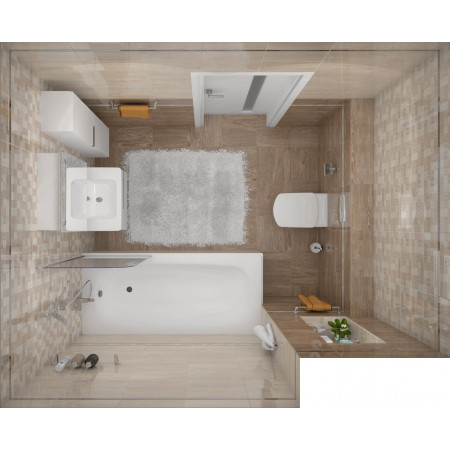 Плитка Platan бежевый 46-03-11-429 4,7х40