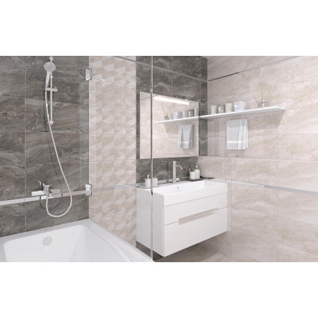 Плитка Декор Gregory бежевый 25х50