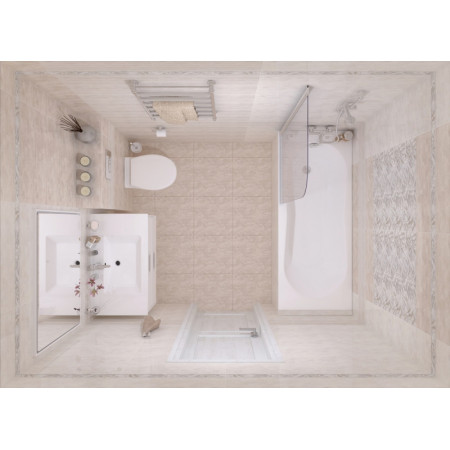 Плитка DWA11BLA004 декор Blare 200x600x7,5