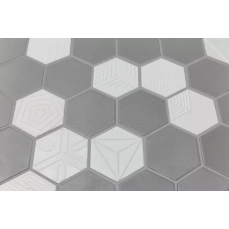 Керамогранит OS/A241/63000 Декор Агуста белый 6х5,2