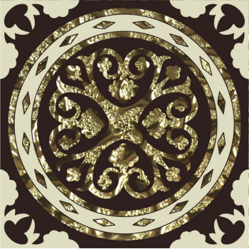 Мозаика Персей золото 8х8