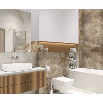 Керамогранит Krazzy Brown Полированный 60х120