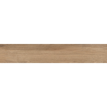 Керамогранит Castello Brown светло-коричневый Матовый Структурный 20х120