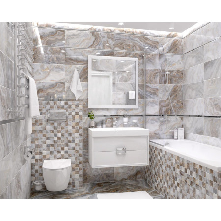 Мозаика Мозаика Goldy серый 30х30