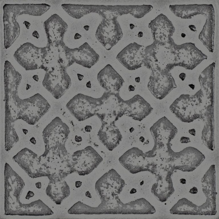 Керамогранит K076622 Enigma уголок серебряный 5x5