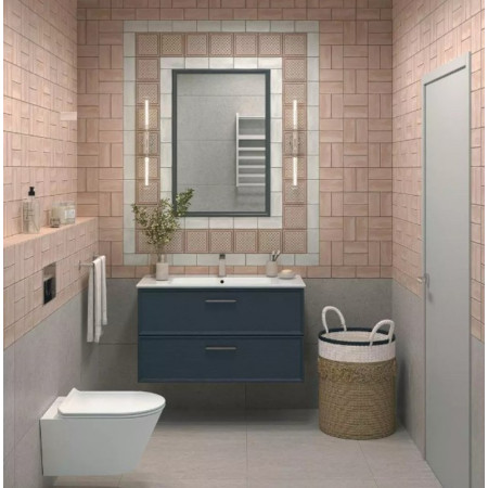 Плитка BLD054 Монтальбано белый матовый 15x3