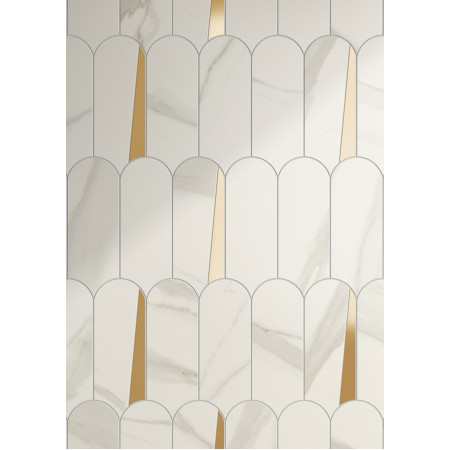 Керамогранит 610130005270 Metropolis Imperial Black Battiscopa Nat Rett 7,2x60