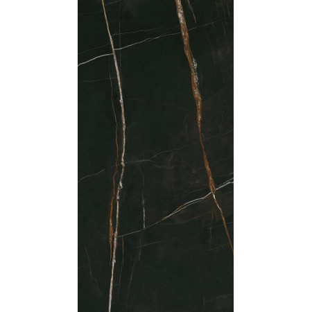 Керамогранит Lusso Nero Lappated / Люссо Неро Лаппатированная 60x120