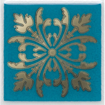 Плитка HGD/D252/5246 Клемансо бирюзовый 4.9*4.9