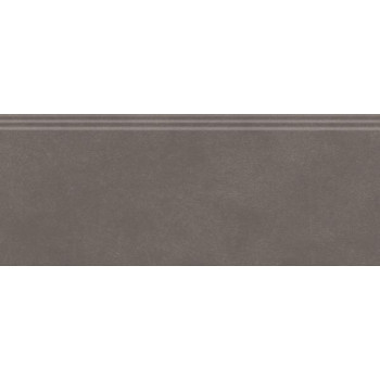 Плитка FMF018R Плинтус Чементо коричневый тёмный матовый обрезной 30x12