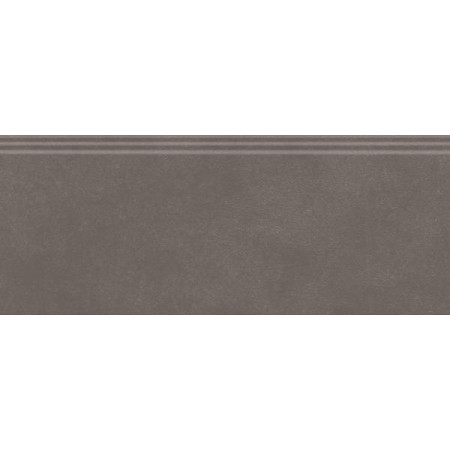 Плитка FMF018R Плинтус Чементо коричневый тёмный матовый обрезной 30x12