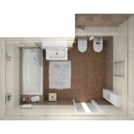 Плитка Persey коричневый 08-01-15-497 20х40