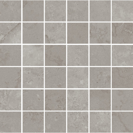Мозаика DD205220/MM Декор Про Лаймстоун серый матовый мозаичный 30х30