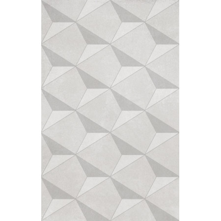 Плитка HGD/A583/6437 Декор Корредо серый светлый матовый 25x40