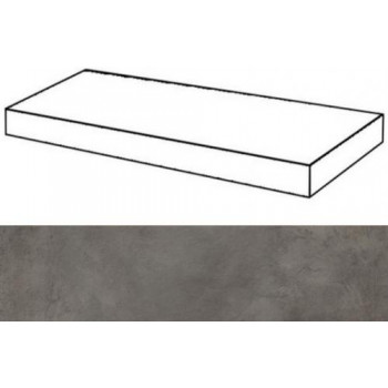 Ступени 620070001260 Millenium Black угловая правая 33x60