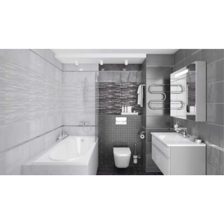 Мозаика MM34033 Декор Metallica мозаичный светлый 25х25