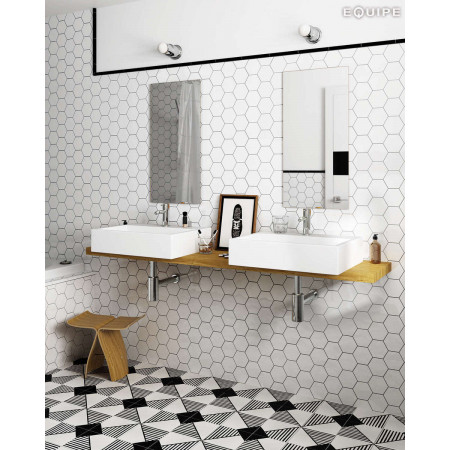 Плитка 21912 HEXAGON SCALE Wall Light Grey 10,7x12,4