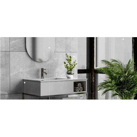 Керамогранит Lumina Grey Full Lap 60x120