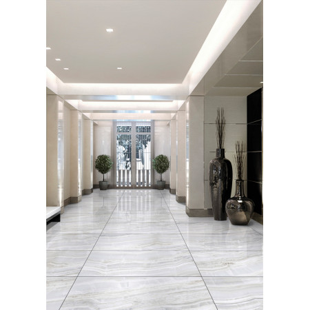 Керамогранит Onyx White Polished 75x150