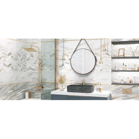 Плитка WT15DLA00R Delta Carrara 24,6x74