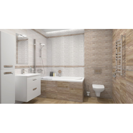 Плитка Bona Декор тёмно-серый 08-03-06-1344-4 20х40