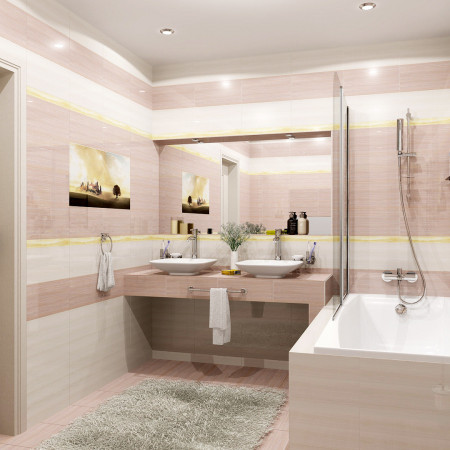 Плитка Бордюр рельефный Castle br1020D194-1 20х10