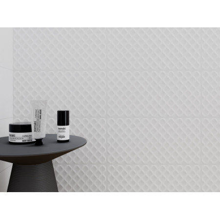 Плитка DEL232D Deco рельеф черный 29,8x59,8