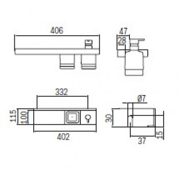 Набор аксессуаров INDA INDISSIMA A88K40CR21