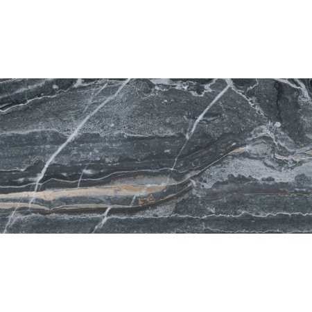 Керамогранит K946611LPR01VTEP Bergamo Антрацит Лаппато R9 Ректификат 30x60x0,9