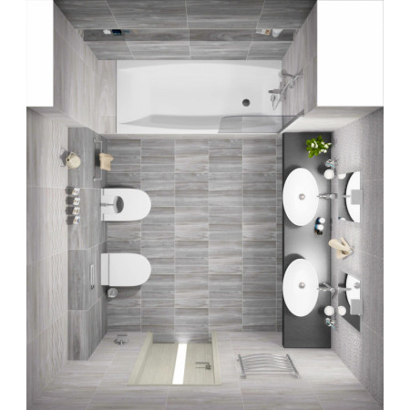 Плитка Envy Blast Декор коричневый 17-03-15-1191-0 20х60