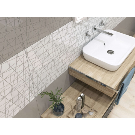 Плитка A-MT1L381J Metallic Спецэлемент металлический золотистый 1x60