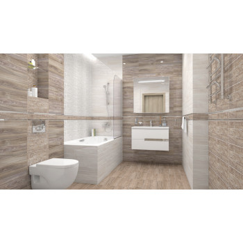 Плитка Bona Декор тёмно-серый 08-03-06-1344-4 20х40