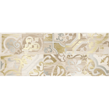 Плитка Ulivo Fresca Декор бежевый 20х50