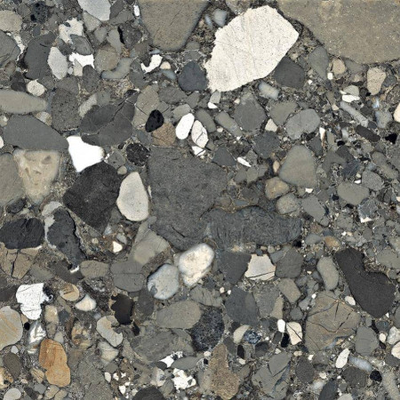 Керамогранит CR106 Arseno Nero carving 600х600х9