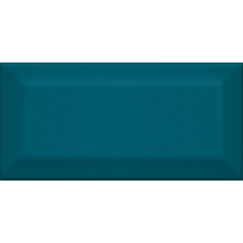 Плитка 16057 Клемансо бирюзовый грань 7.4*15