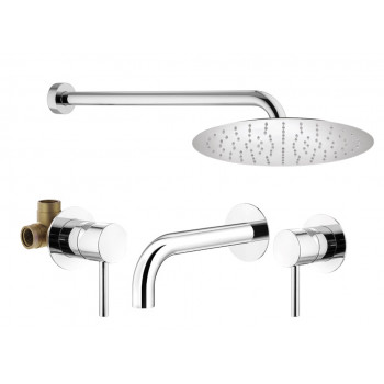 Комплект для душа Plumberia Selection IXO KITXO01CR210