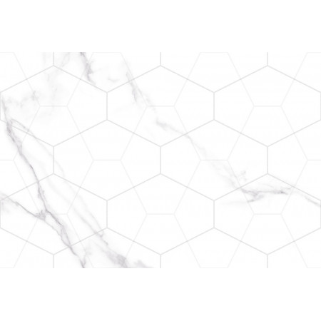 V9VG3205TG Декор кер. Vega GT Бел. 40*27 _геометрия_ 1 \8
