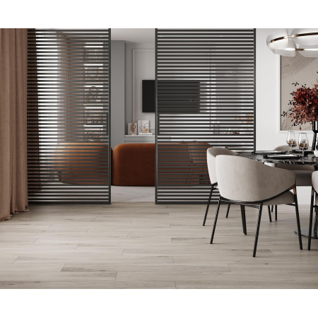 Керамогранит Canarium Slate серый структурный 20x120