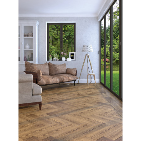 Керамогранит Italo коричневый 14,7х59,4