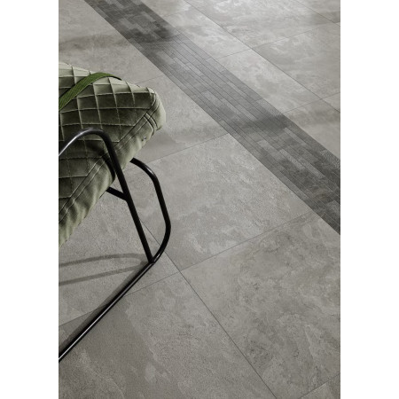 Керамогранит SBM009/SG458320 Ламелла серый светлый мозаичный 50,2x25x8,5