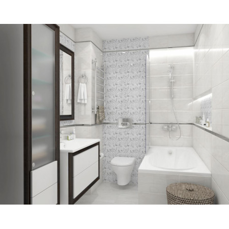 Керамогранит Frame белый 40х40