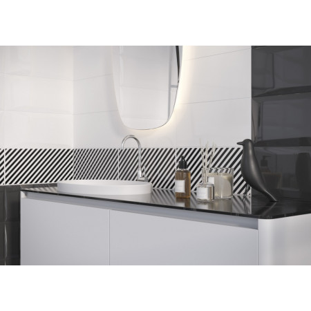 Плитка EVG232 Evolution рельеф черный 20x44