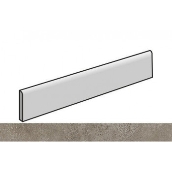 Керамогранит 610130004526 Drift Light Grey Battiscopa/Дрифт Лайт Грей 7.2x80